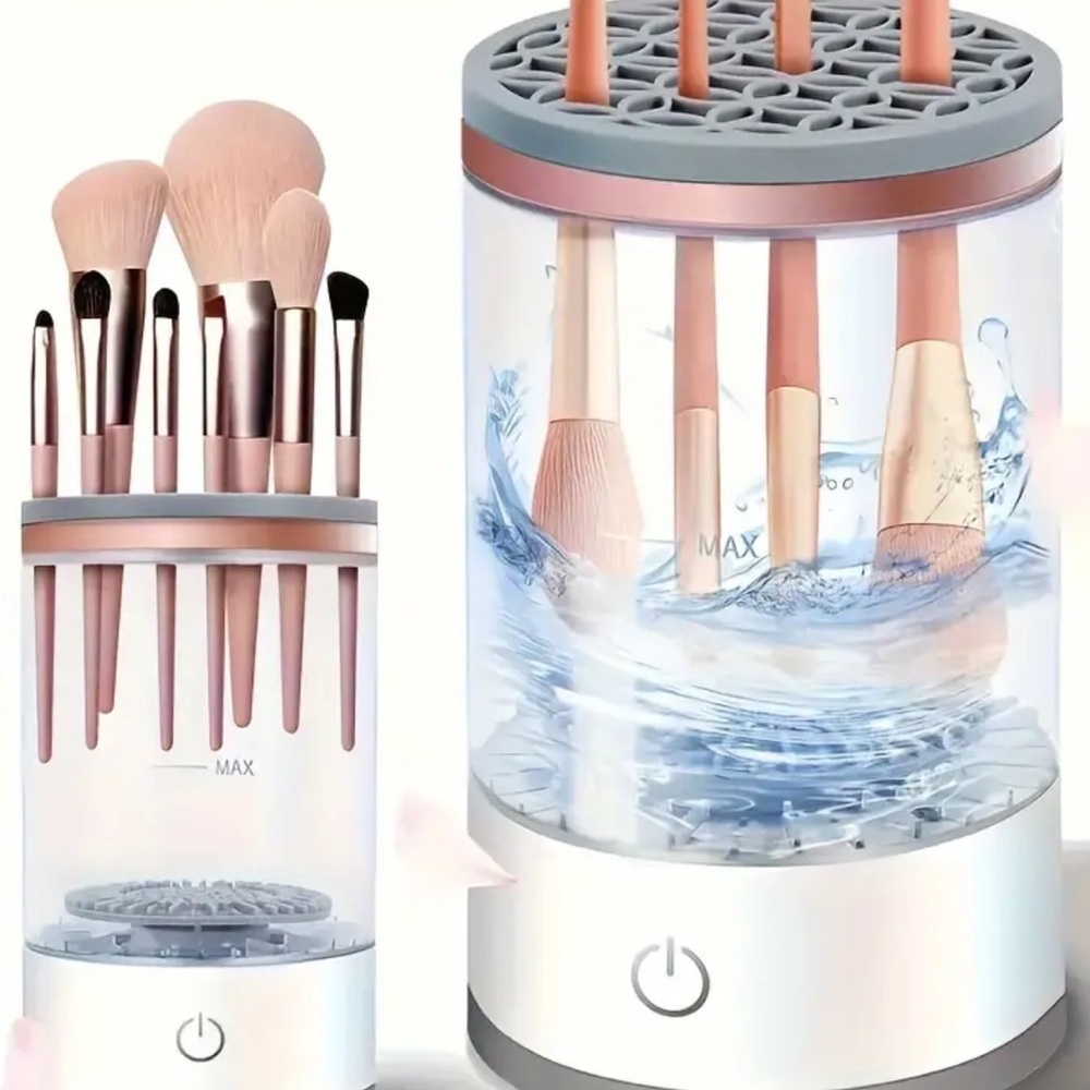USB Electric Makeup Brush Cleaner Machine Automatic Cosmetic Brush Washer